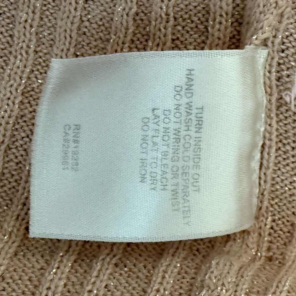 Alfred Dunner Pink Knit Short Sleeve Sweater Ribbed Sparkle Vintage Y2K Retro - Picture 5 of 7